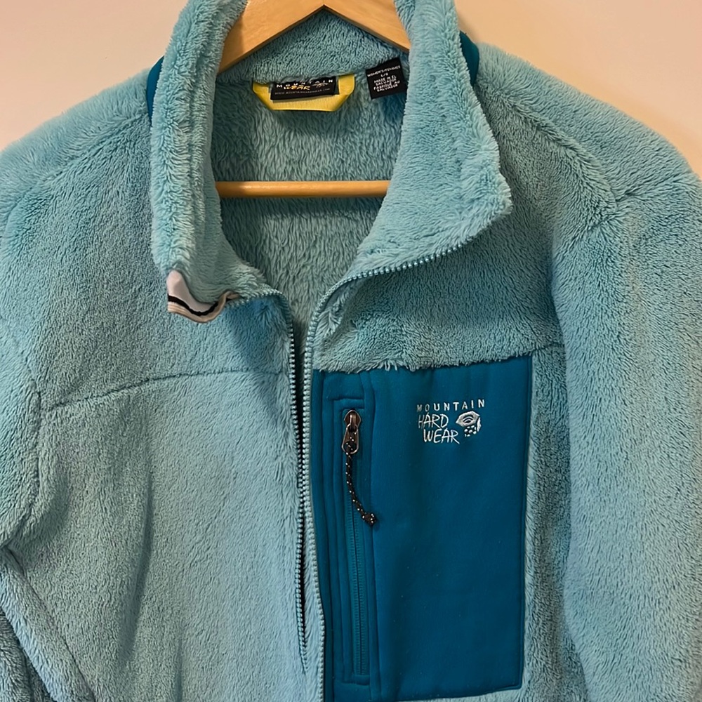 Preowned mountain hardware fleece, women’s sz large EUC